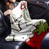 Custom Name Miffy Rabbit Strawberry Blanket Suitable All Seasons Soft Comfortable Sofa Office Home Blanket Suitable For All Seasons Home Decor