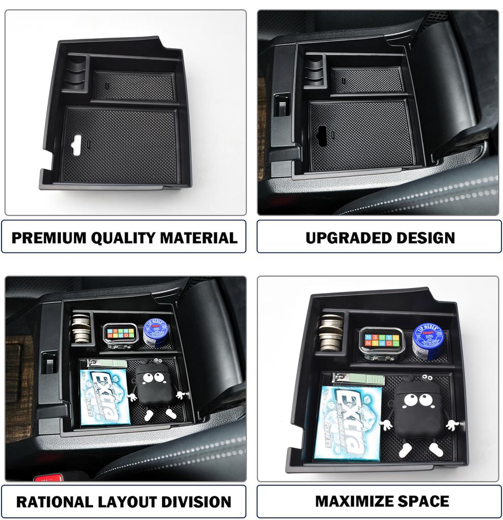 Armrest Storage Box Tray For Honda Accord Sedan 2013 2014 2015 2016 2017 Center Console Organizer Secondary Storage Car Box Tray