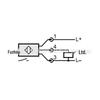 IGT219 Inductive Proximity Sensor: Stainless Steel Housing, New and Original