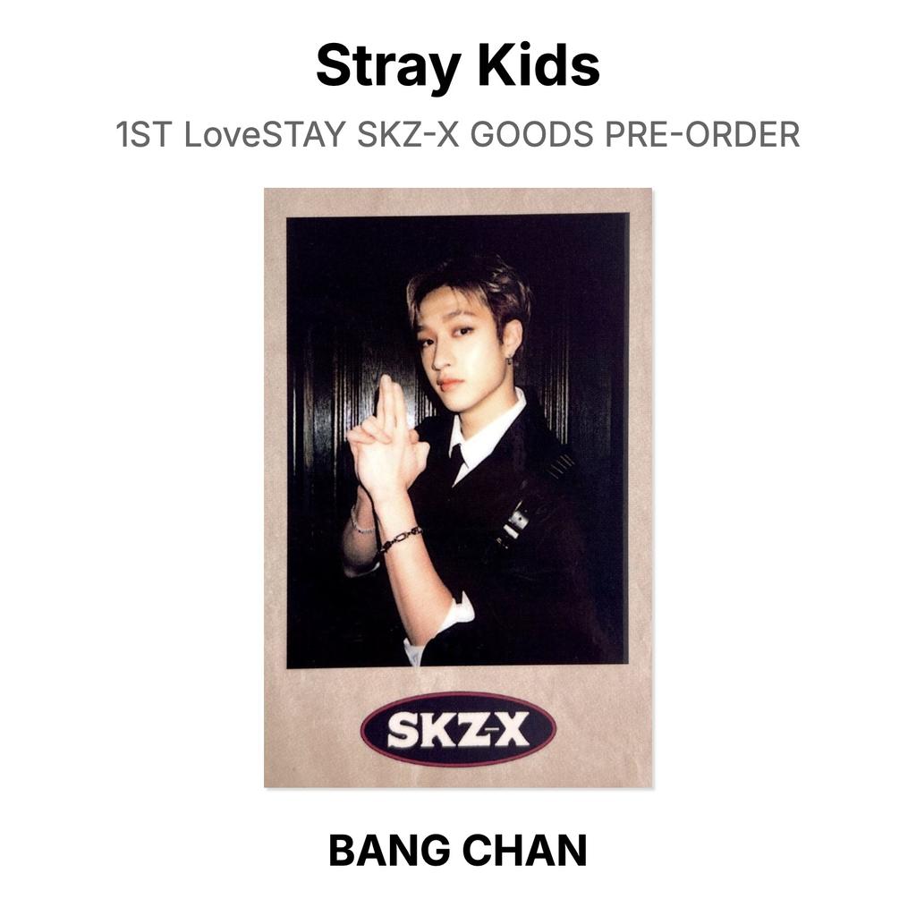Stray Kids 1ST LoveSTAY SKZ-X GOODS PRE-ORDER Official Photocard