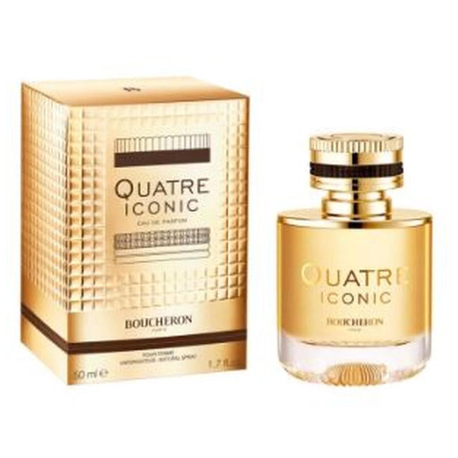 

Boucheron Quatr Iconic Eau De Parfum Pour Femme 50ml Spray
