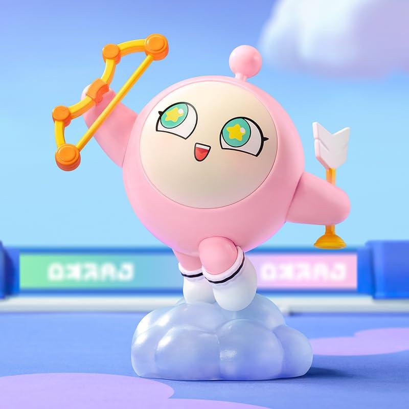 POP MART Eggy Party Barevný Hrací svět Klasická Série Pop Mart Gachapon Slepý Box Figurka Plastový Model Prémiová Hračka PVC Měkký Vinyl Původní Postava