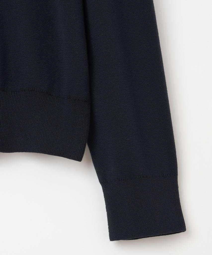MILLO ARCHIVE Ray Half Zip Knit [Deep Navy]