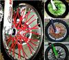 TASWK Motorcycle Cross Country Bike Front and Rear Wheel Spoke