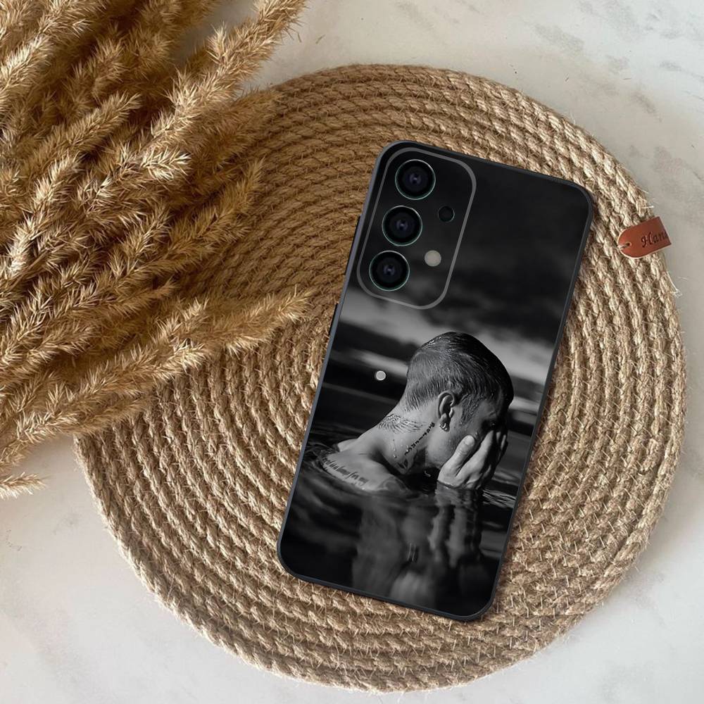 Swag J-Justin B-Bieber Pouzdro na telefon Pro Samsung S25,S24,S21,S22,S23,S30,Ultra,S20,Plus,Fe,Lite,Note,10,9,5G Černý kryt