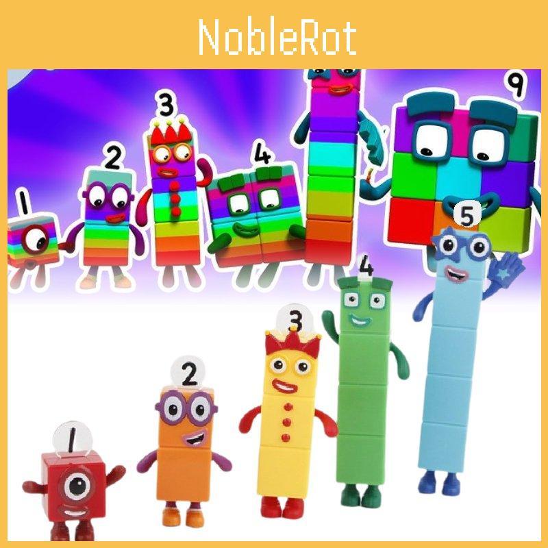 Numberblocks Colorful Building Blocks Cute Transformable Figures For Kids Playtime