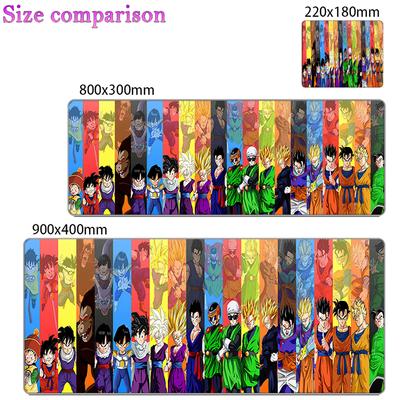 DBZ Mouse Pad Dragon Balll Z Gaming Accessories Computer Keyboard Gamer Rug Designed Specifically for Esports Games Mousepad