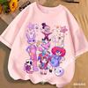 2026 Cute Pomni T-Shirts Children The Amazing Digital Circus Short Sleeve Casual Fashion Printed Boys Girls Tops Spring Summer