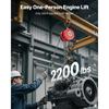 VEVOR Hand Chain Hoist, 1 Ton Capacity, Manual Chain Block with Upgrade G70 Galvanized Chain, 6 M Lifting Height