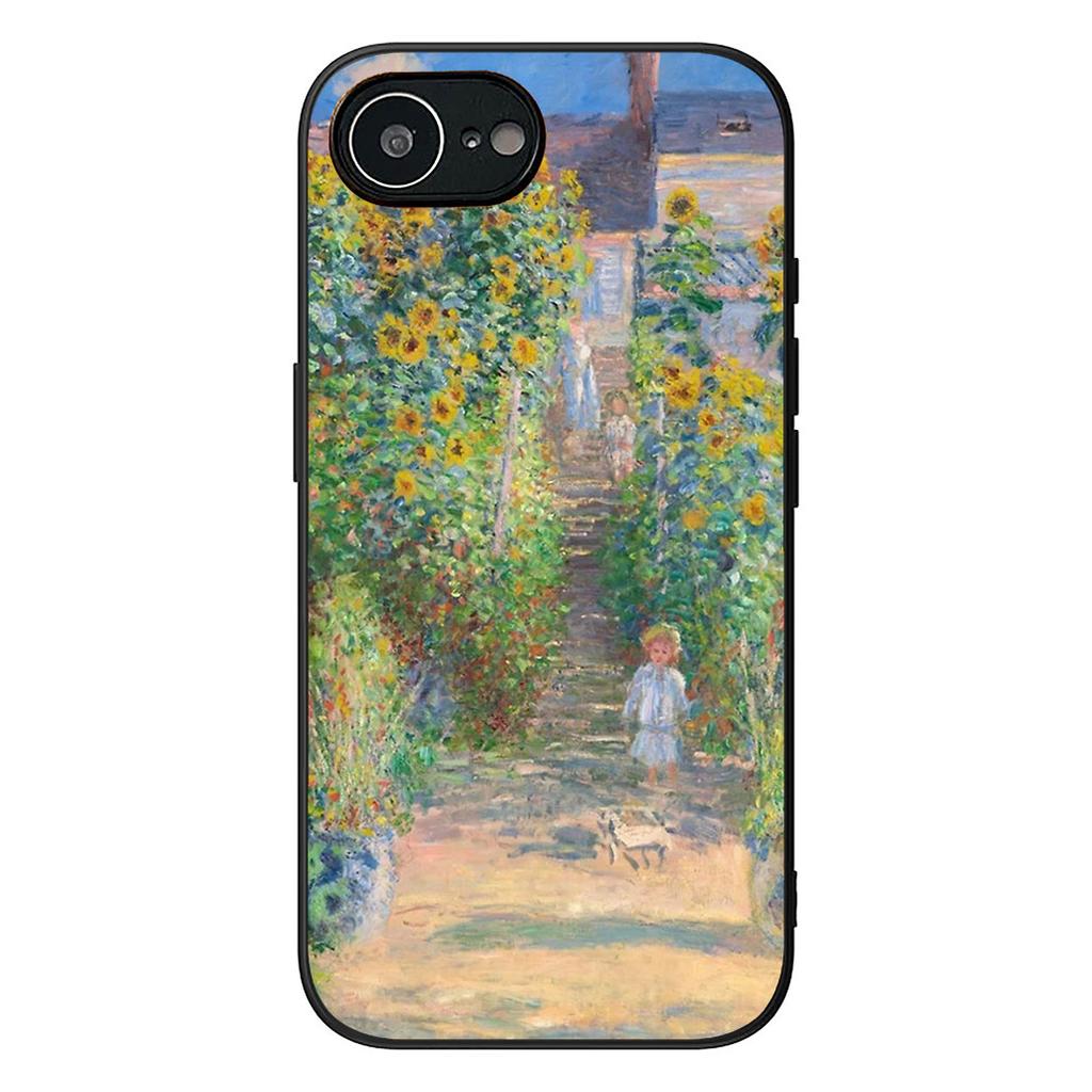 Claude Monet Impressionism Waterlily Cat Phone Cover for Samsung Galaxy S25 Edge S24 S23 FE Plus Ultra A16 A15 A55 A57 5G Case