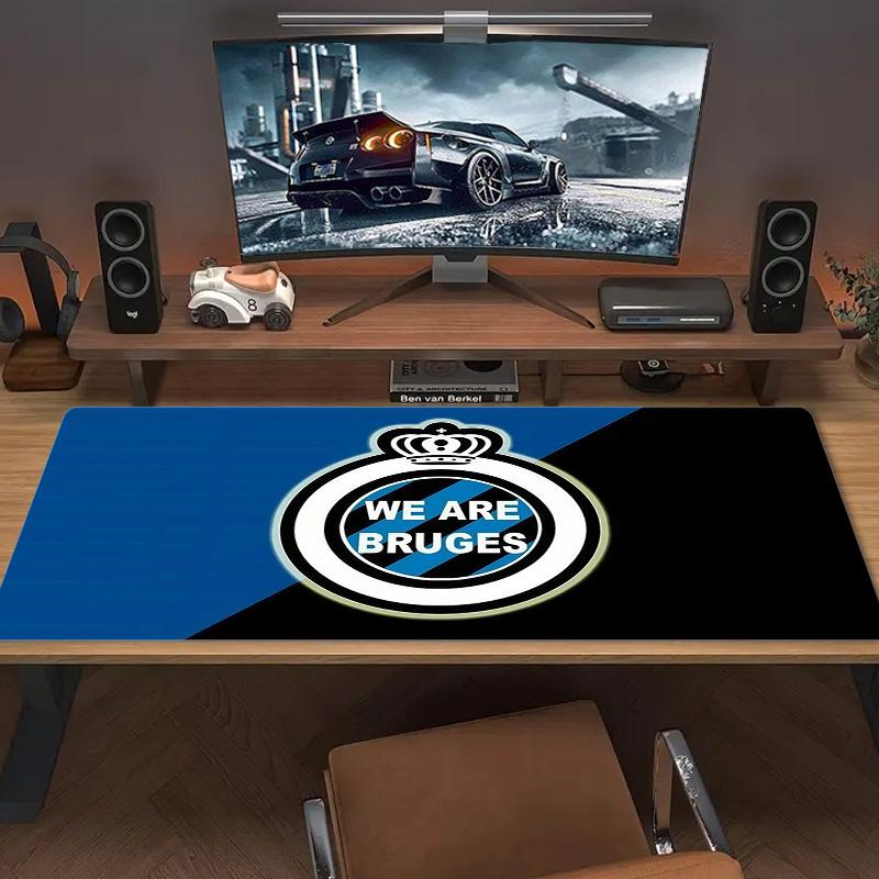 Club Brugge KV Print Cushion Non-slip Laptop Tablet Big Mousepad XXL Mat Mini PC Playmat With Lock Edge