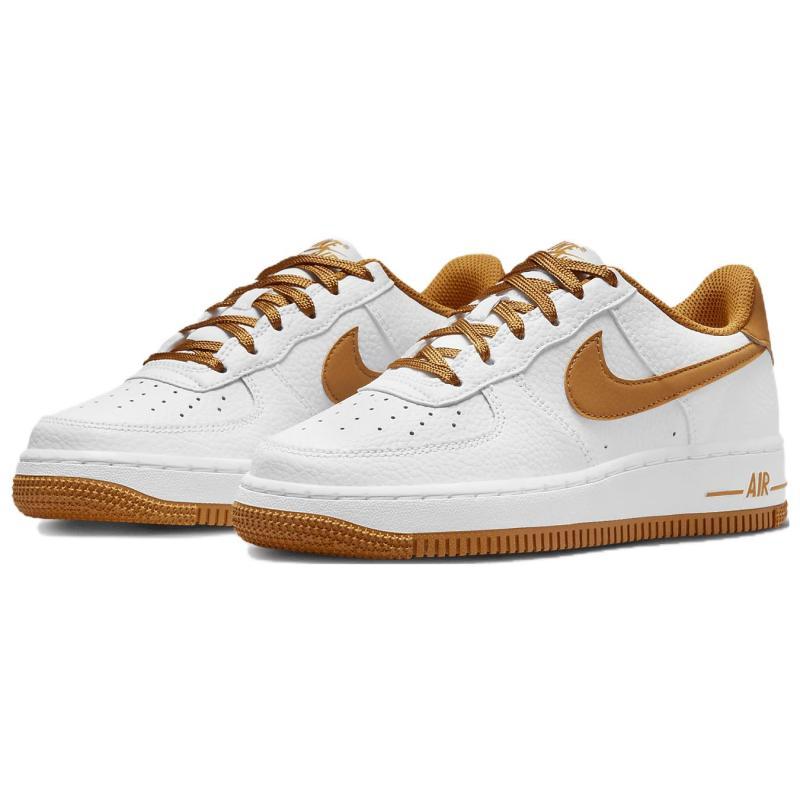 Nike Air Force 1 GS 'White Desert Ochre' Sneakers FJ0706-100