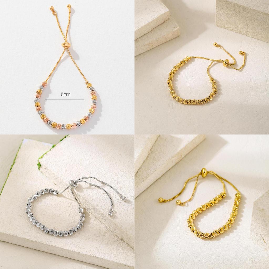 Elegant Travel Memory Bracelet With Copper Alloy And Electroplating For Women