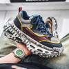 2025 Summer New Trend Ins Tire Shoes Men's Shoes Platform Height 5cm Color Matching Dad Shoes Casual Sports Shoes