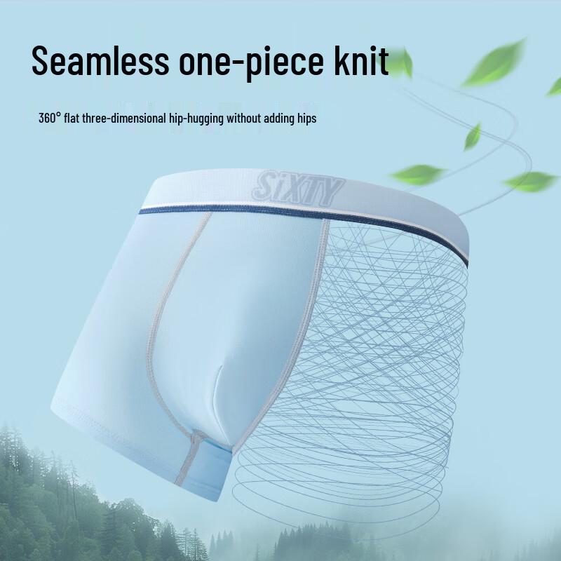 Fenteng Men's Pure Cotton Antibacterial Boxer Briefs