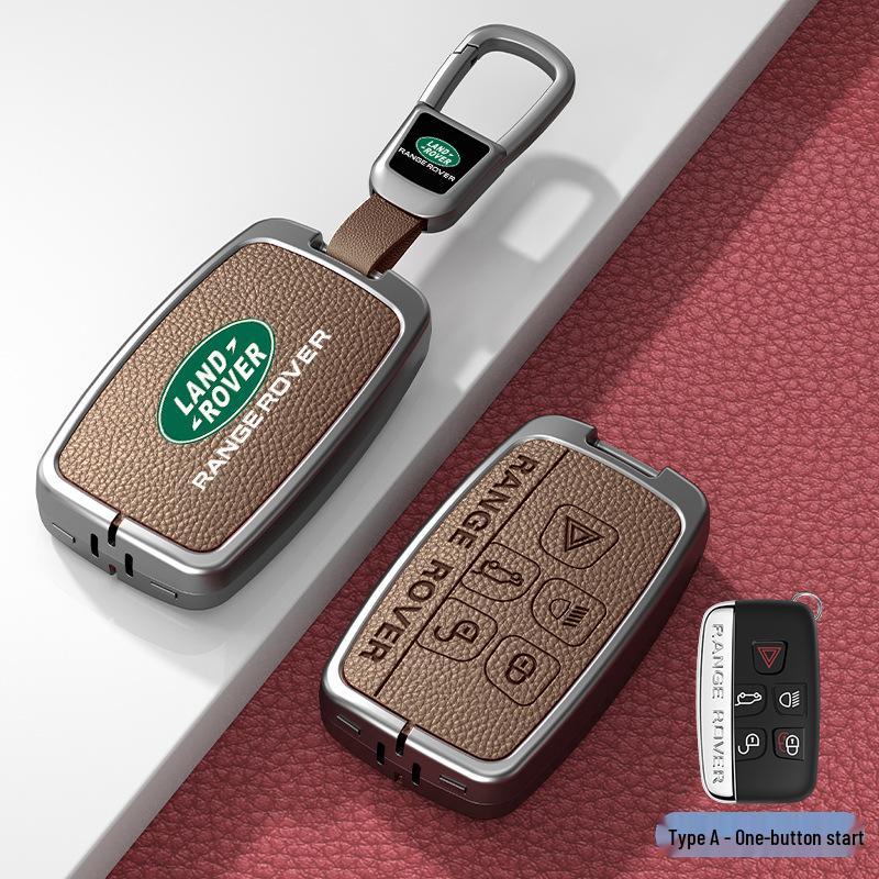 Land Rover Schlüsseltasche: Passend für neuen Range Rover Sport, neuen Defender, Discovery 5 - Schutzhülle für Autoschlüssel für Männer & Frauen