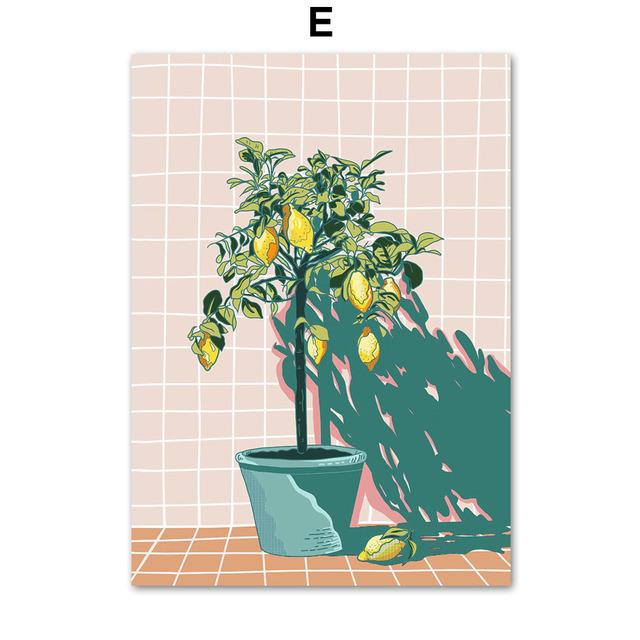 Tub Woman Bubble Bath Lady Tea Party Abstract Art Canvas Painting Nordic Posters And Prints Wall Pictures For Living Room Decor No Frame