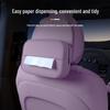 Dark Blue L06 Hanging Tissue Box for Car Seats - New Model