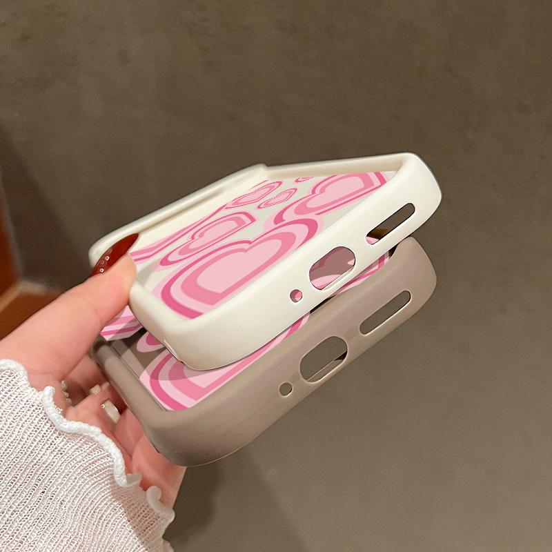 Y2K Retro Gradient Love Hearts Pattern Case For Google Pixel 10 Pro XL Pixel 9A 9 Pro 8 7 8A 7A Shockproof Bumper Soft Silicone Cover