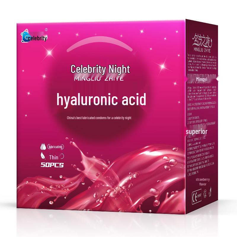 Celebrity Extra Lubricated G-Spot Ribbed Ultra Thin Small Condoms