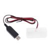 USB Battery Power Supply Adapter Can Replace 1 To 4pcs 1.5V 3V 4.5V 6V D Size LR20 Battery Eliminator Cable for Clock