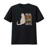 Katzenpapa T-Shirt Besitzer Bengal Echte Männer Lieben Katzen vintage Gewaschen Designer-Kleidung Stilvoll homme Lässig Atmungsaktiv Unisex