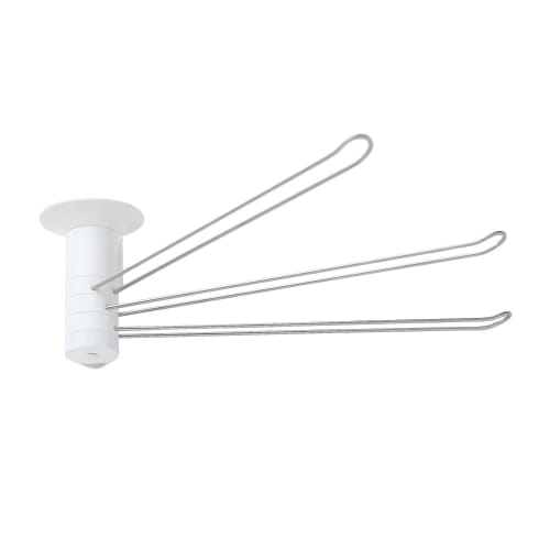 LEC 2-Way Dishcloth Holder with Suction Cup, White, K-746