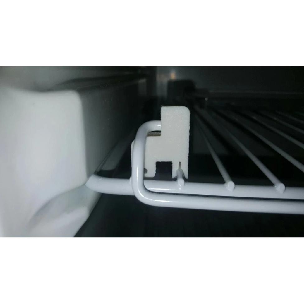 2PCS Freezer Shelf Buckle Refrigerator Clips Glass Clamp Cooler Fridge Support Fixing Bracket For DOMETIC RV Refrigerator Shelf