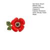 Women Brooch Flower Shape Enamel Oil Dripping Retro Anti-slip Polished Coat Collar Bag Scarf Hat Decoration Clothes Pin Party Banquet Clothing Jewelry