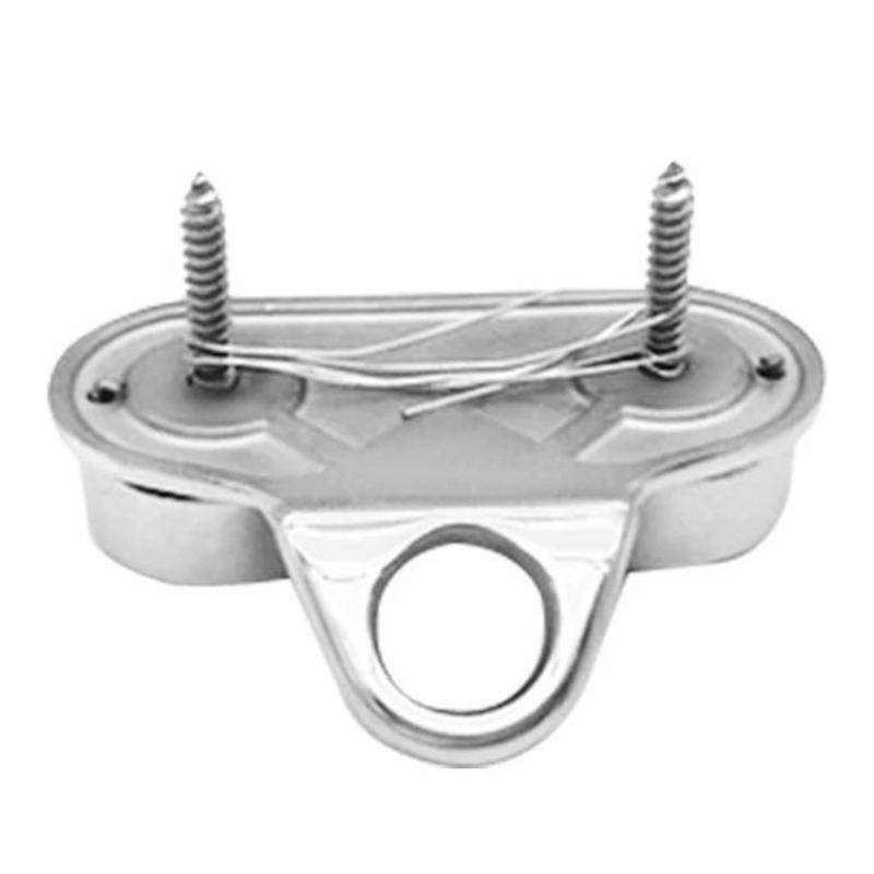 Steel Boat Fast Entry Cams Cleat With Leading Rings Bearing Rope Clamp Pilates Equipment Boat Cleats Kayak Marine