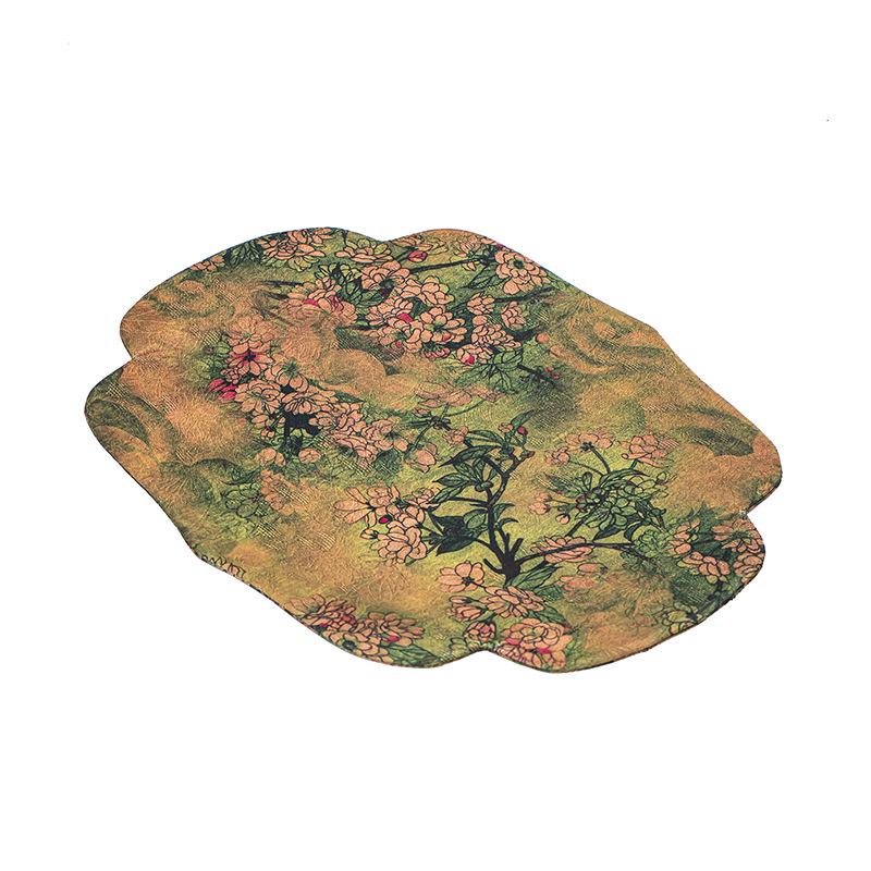 Xiangyunsha Zen-Style Waterproof Double-Sided Tea Mat, High-End Thickened Tablecloth for Dry Brew and Long Tea Tables