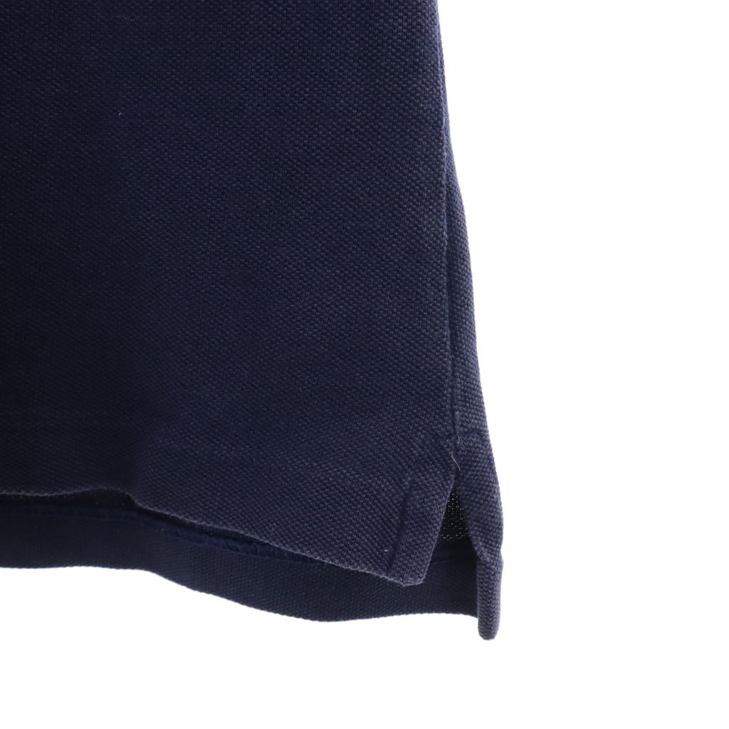 RALPH LAUREN Short sleeve skinny Polo shirt M Navy Fawn Women Used
