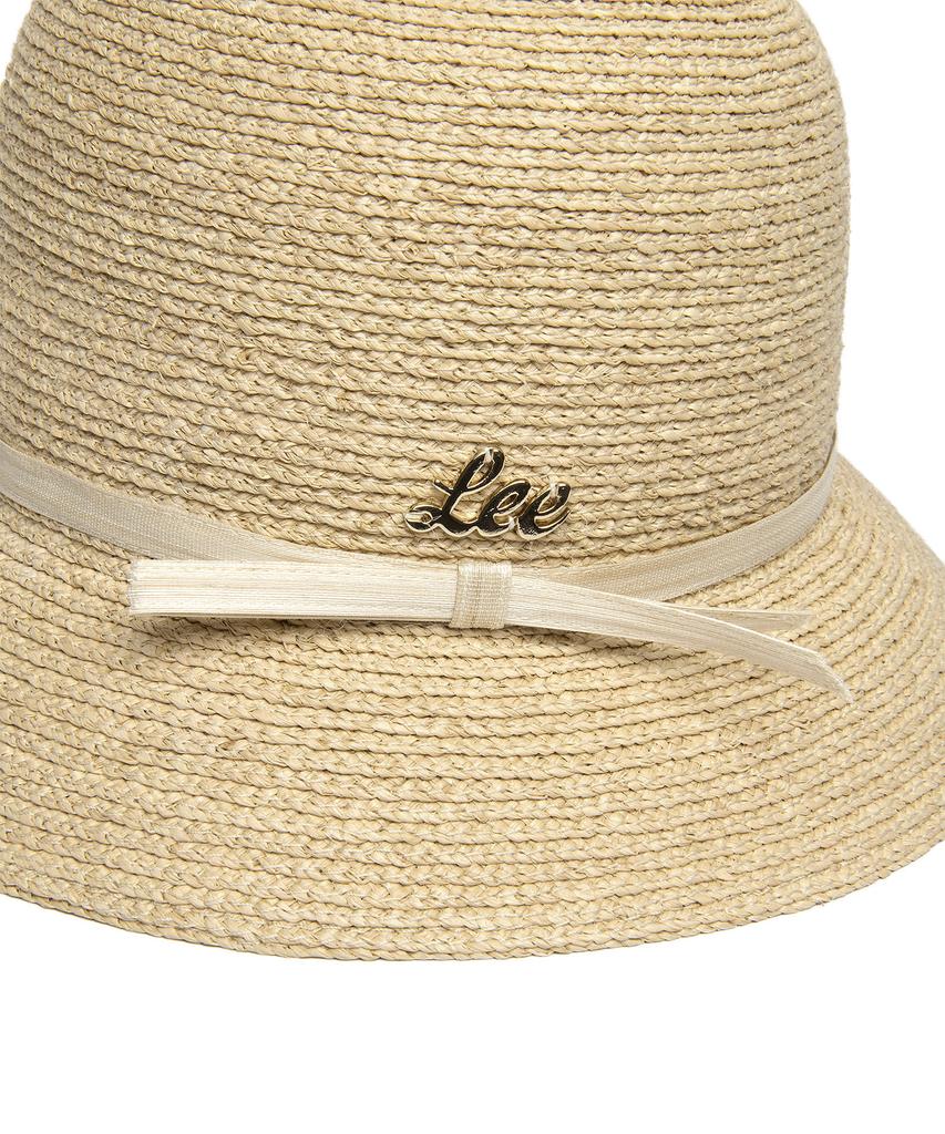 LEE Raffia Bucket Hat Beige