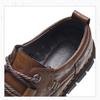 New Men's Casual Shoes Handmade Leather Loafers Comfortable Men's Shoes Leather Flat Moccasins Men Sneakers