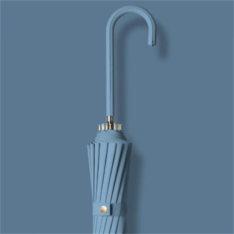 16-Rib Windproof Automatic Straight Umbrella