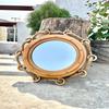 38.1 cm Nautical Porthole Mirror Maritime Wall Decor,  Brass Finish