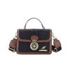 Kadınlar için Crossbody çanta Vegan hakiki PU deri çantalar evrak çantası küçük ve kare çantalar kadın moda omuzdan askili çanta