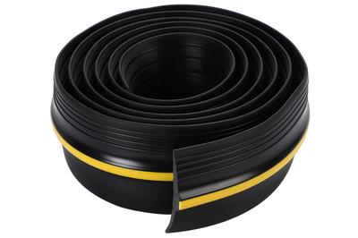 Guarnizione Universale in Gomma per Porta del Garage, Striscia Paraspifferi per Fondo Parcheggio e Striscia Impermeabile in Gomma Fai-da-Te, Striscia, Porte, Garage, Parcheggi, Serrande, Striscia, (3M)