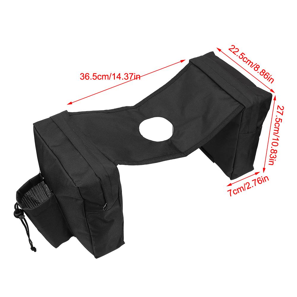 Durable Universal ATV Tank Saddlebag Storage Saddle Bag for ATV S Motorcycles Snowmobiles