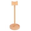 Wood Headphone Holder Desktop Wooden Headphone Display Stand Detachable Beech Headset Stand for Office Studio Study