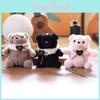 Plush Bear Keychain Soft Short Pile Toy For Kids And Collectors