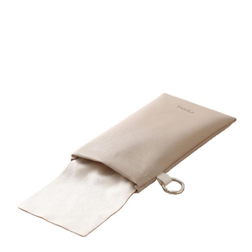 Soft Leather Sunglasses Pouch Scratch-Resistant Glasses Storage Bag Eyeglasses хаки