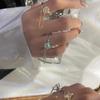 Light Luxury Trendy Women's Chain Ring: Versatile Open Design for Index Finger