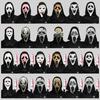 Geistergesicht Maskenballmaske für Halloween Horror Party Requisiten