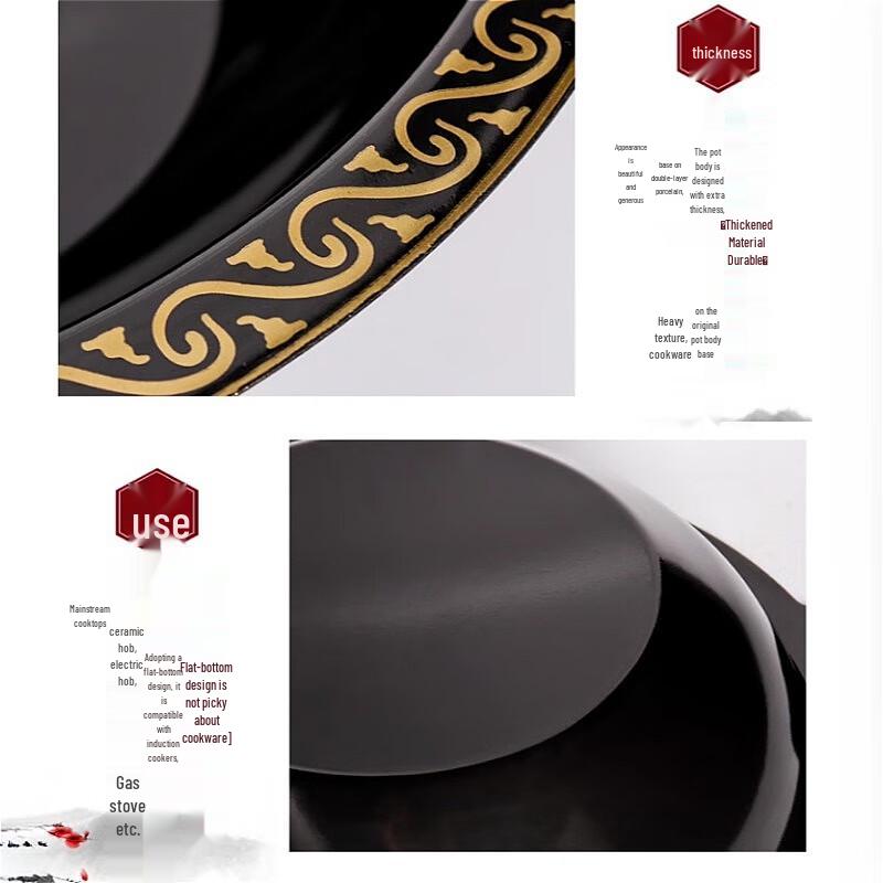 SuLe Kommerzieller 9-Fächer-Hot Pot