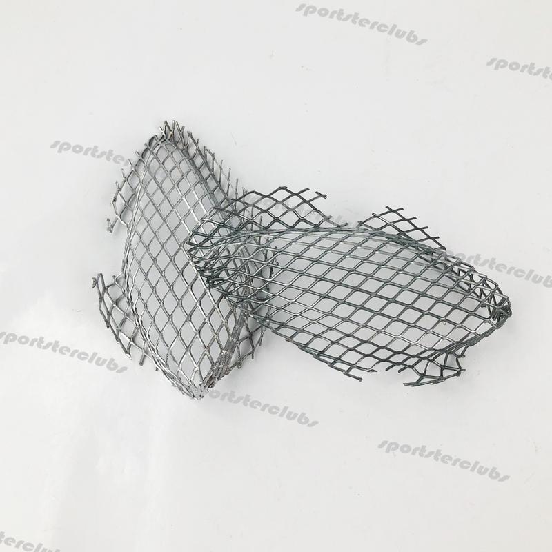 Til Suzuki K4 GSX-R600 GSX-R750 2004-2005 GSXR600 GSXR750 GSX-R 600/750 Motorcykel Luftindtagsrør Kanal Gitter Metal Ventilationsnet