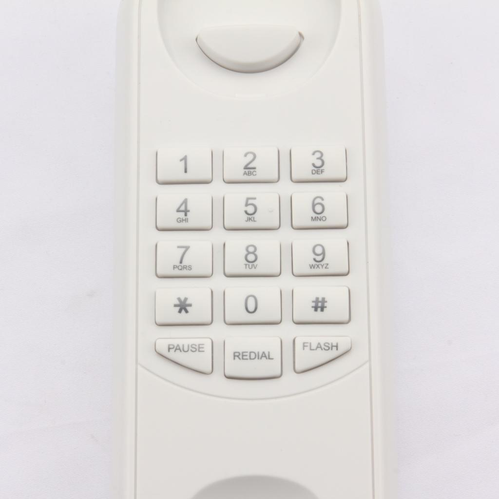 Aiek TCF-1000 Festnetz-Wandtelefon, tragbares Mini-Telefon, zum Aufhängen an der Wand, für Zuhause, Büro, Hotel