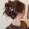Versatile Bow Leather Puppy Claw Hair Clip - Fashionable Headwear Accessory