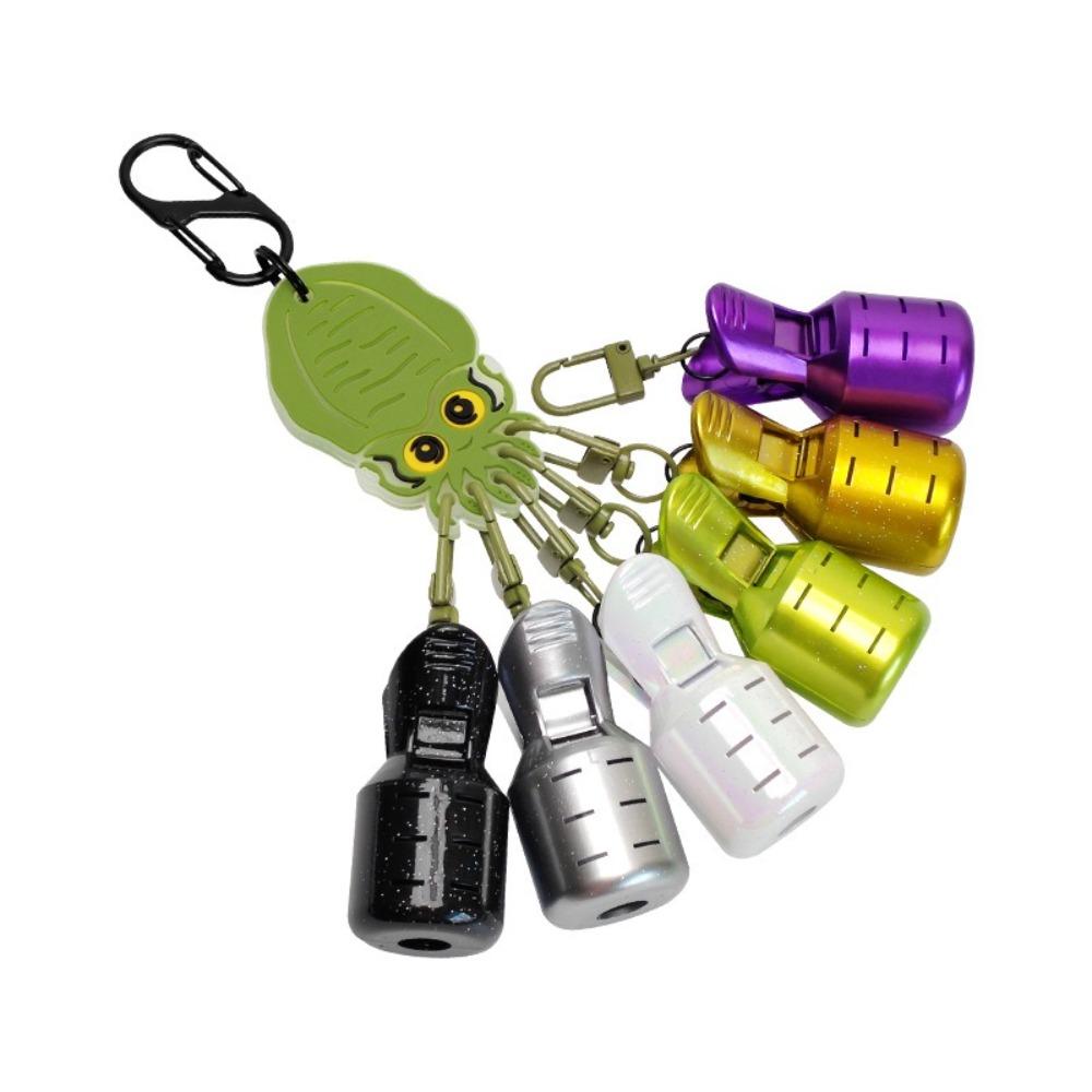 Protector Kit Squid Jig Bait Electroplating Sea Tackle Fishing Gear Webfoot Octopus Sea Fishing B