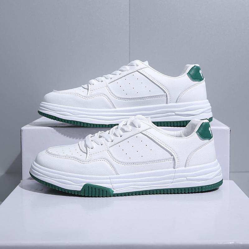 Women Casual Shoes New Spring White Sports Shoes Breathable  Lace-Up Women's Sneakers Fashion Tennis Female Student Shoes